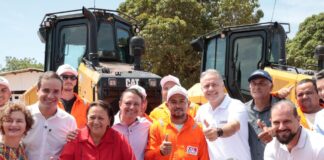 Fátima é a mãe dessa obra”, declara Ministro Renan ao autorizar início da duplicação da BR-304 Foto: Joana Lima